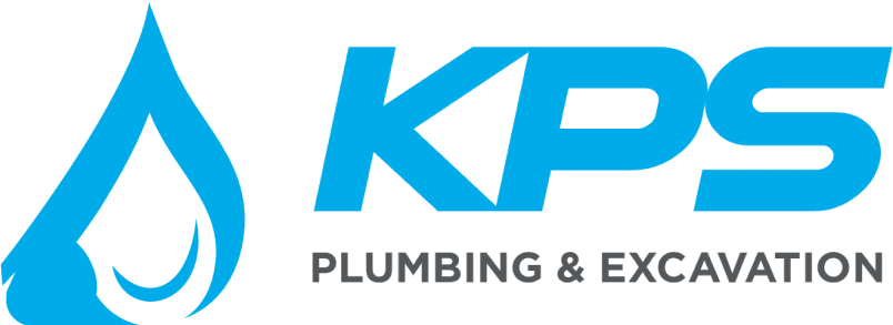KPS Plumbing and Excavation logo design.